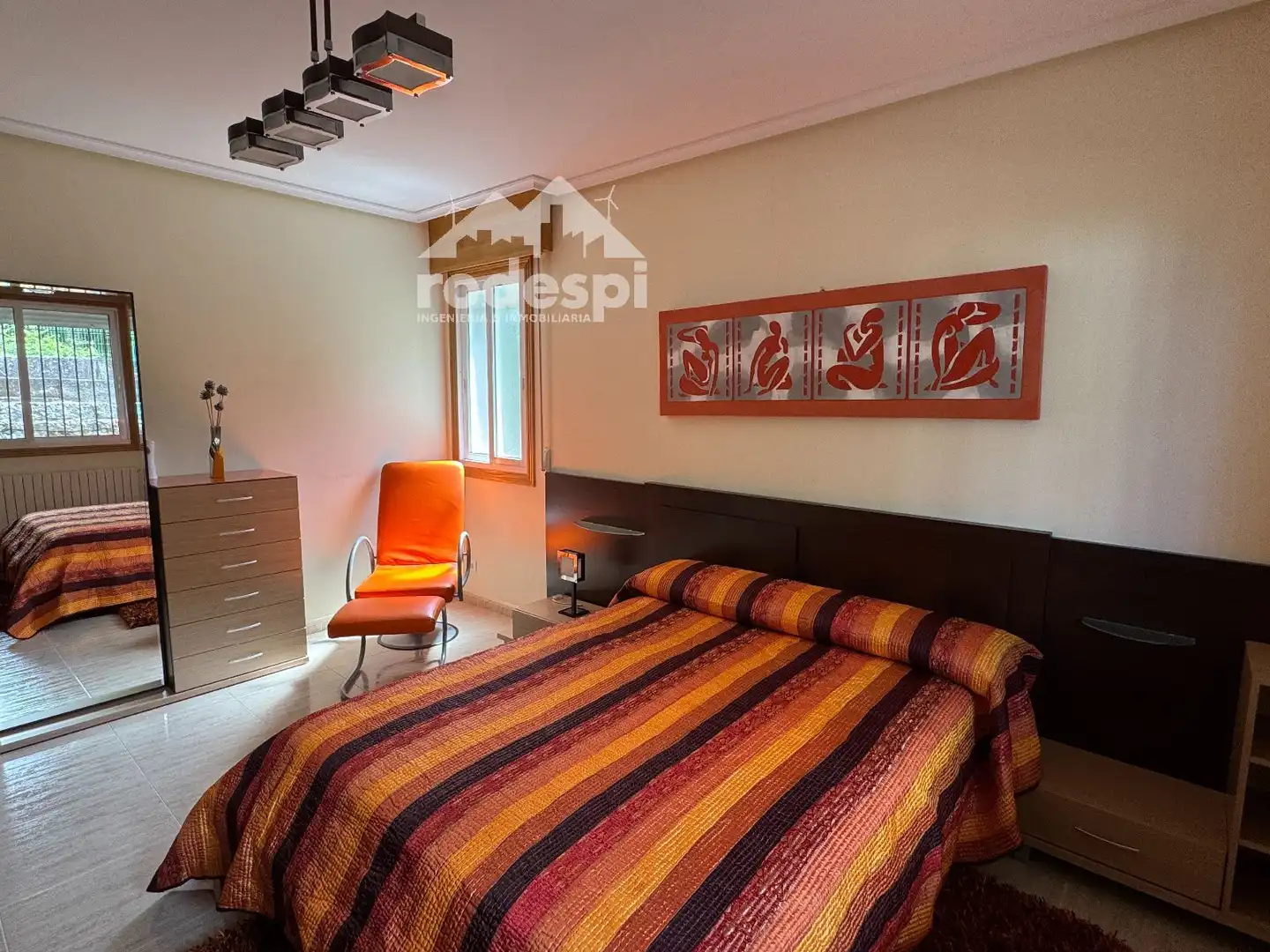 Bedroom of Houses for sale in Melón  with Heating, Terrace and Furnished