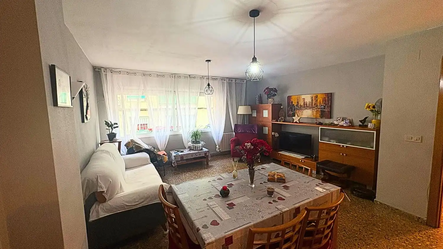 Sala de estar de Piso en venta en Can Rial