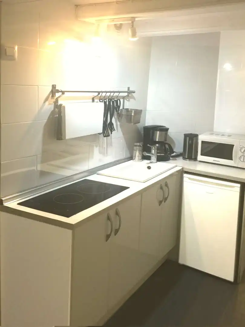 Cocina de Apartamento para compartir en  Barcelona Capital con Aire acondicionado, Calefacción y Terraza