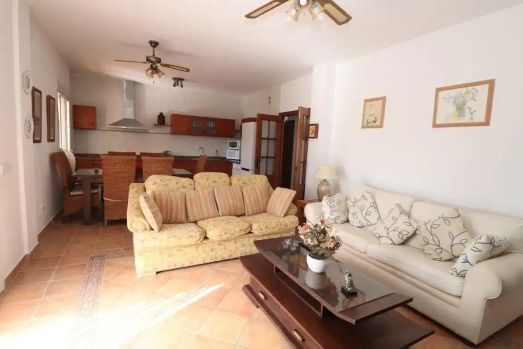 Living room of Houses for rent in Coín  with Private garden, Terrace and Swimming Pool