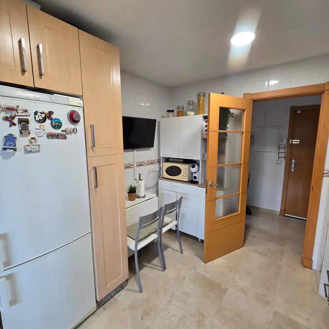 Kitchen of Attic for sale in Benalmádena  with Air Conditioner, Terrace and Storage room