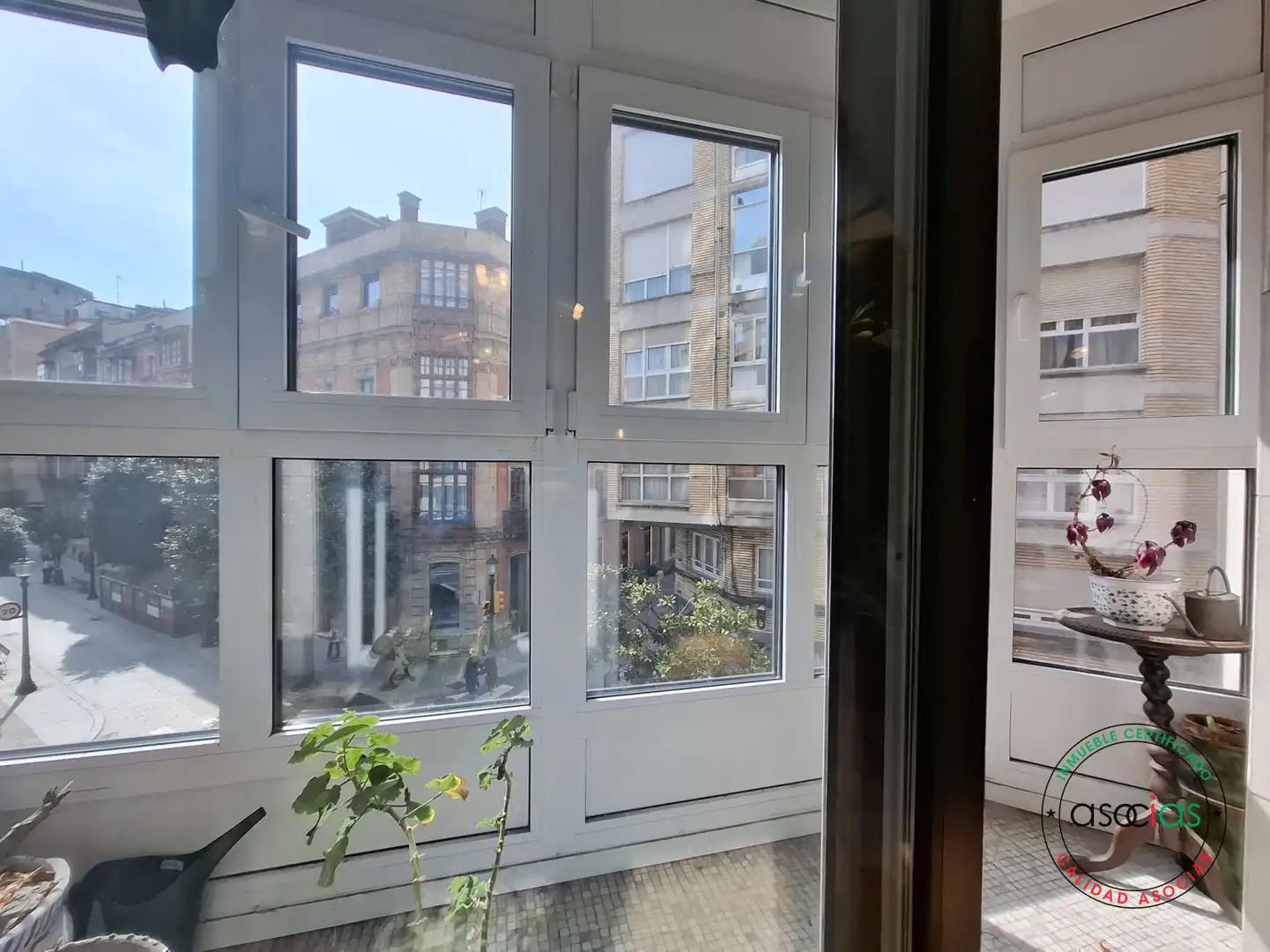 Terrassa de Pis en venda en Gijón  amb Calefacció, Parquet i Terrassa