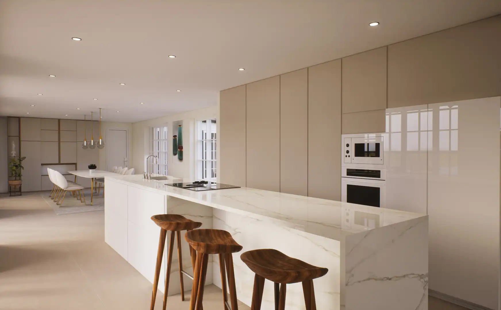 Cocina de Finca rústica en venta en Santa María del Camí con Aire acondicionado, Calefacción y Terraza