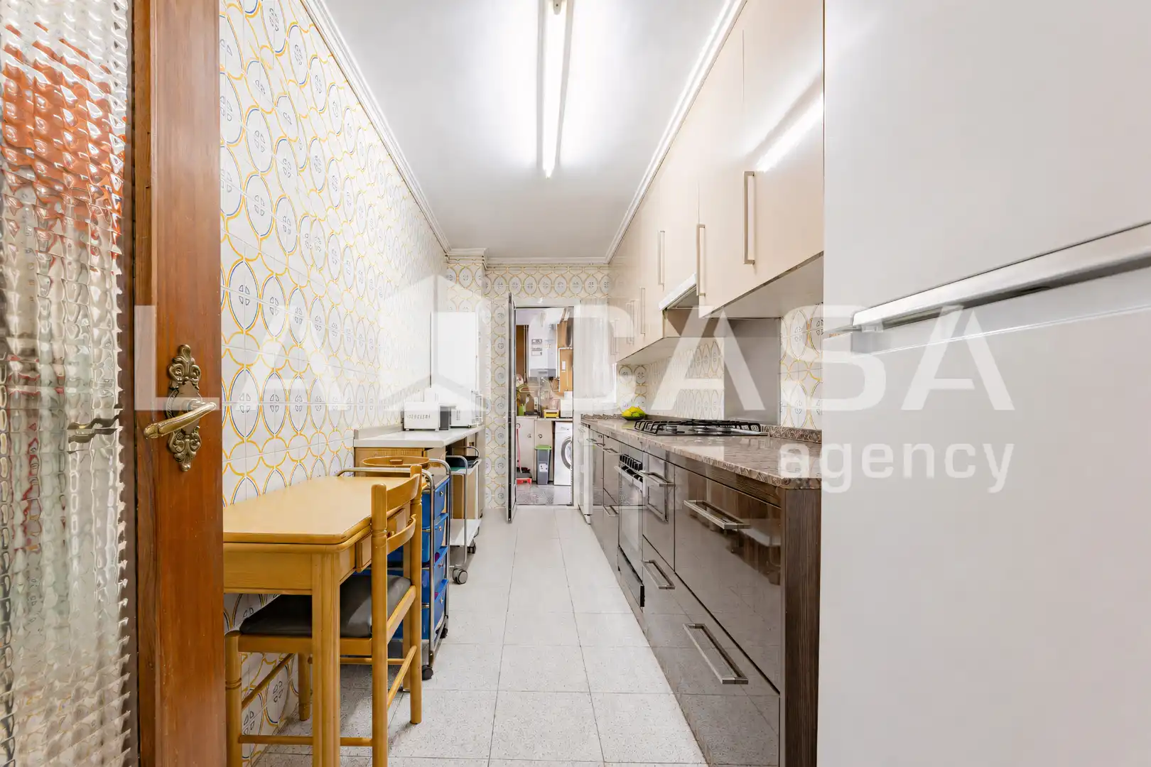 Küche von Wohnung zum Verkauf in Valencia mit Balkon