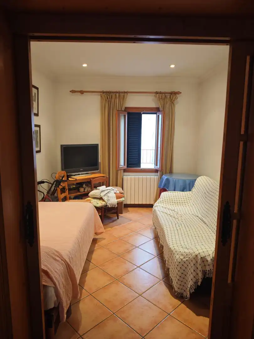 Schlafzimmer von Haus oder Chalet zum Verkauf in Pollença mit Klimaanlage, Heizung und Terrasse