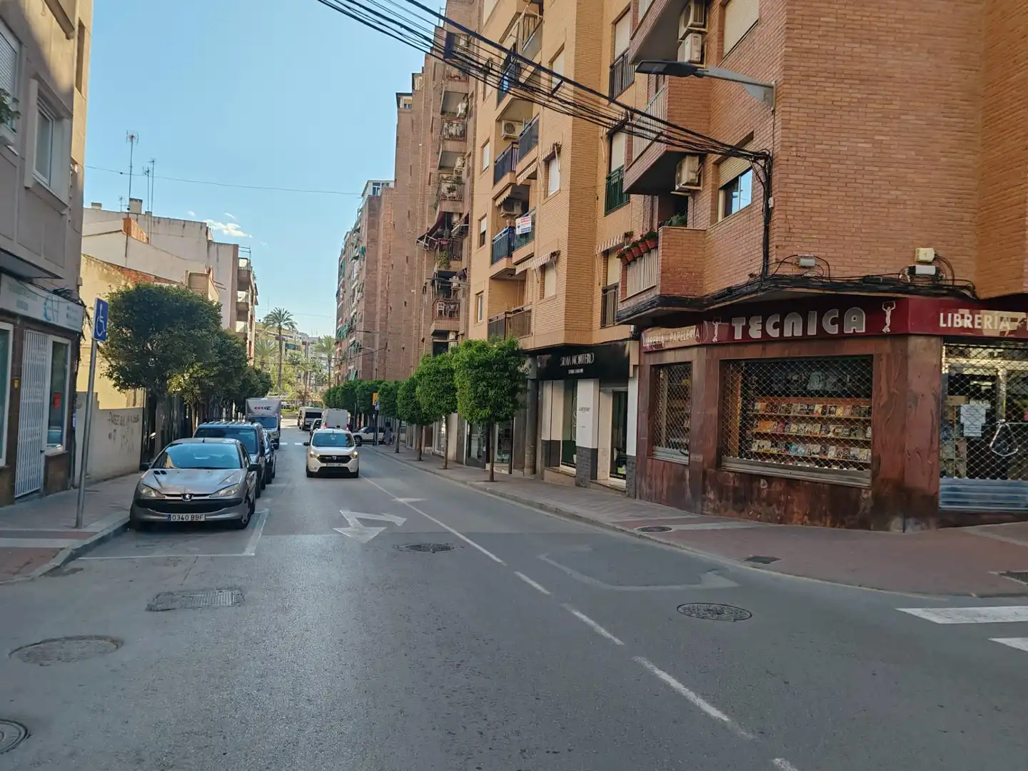 Vista exterior de Piso en venta en Molina de Segura con Balcón