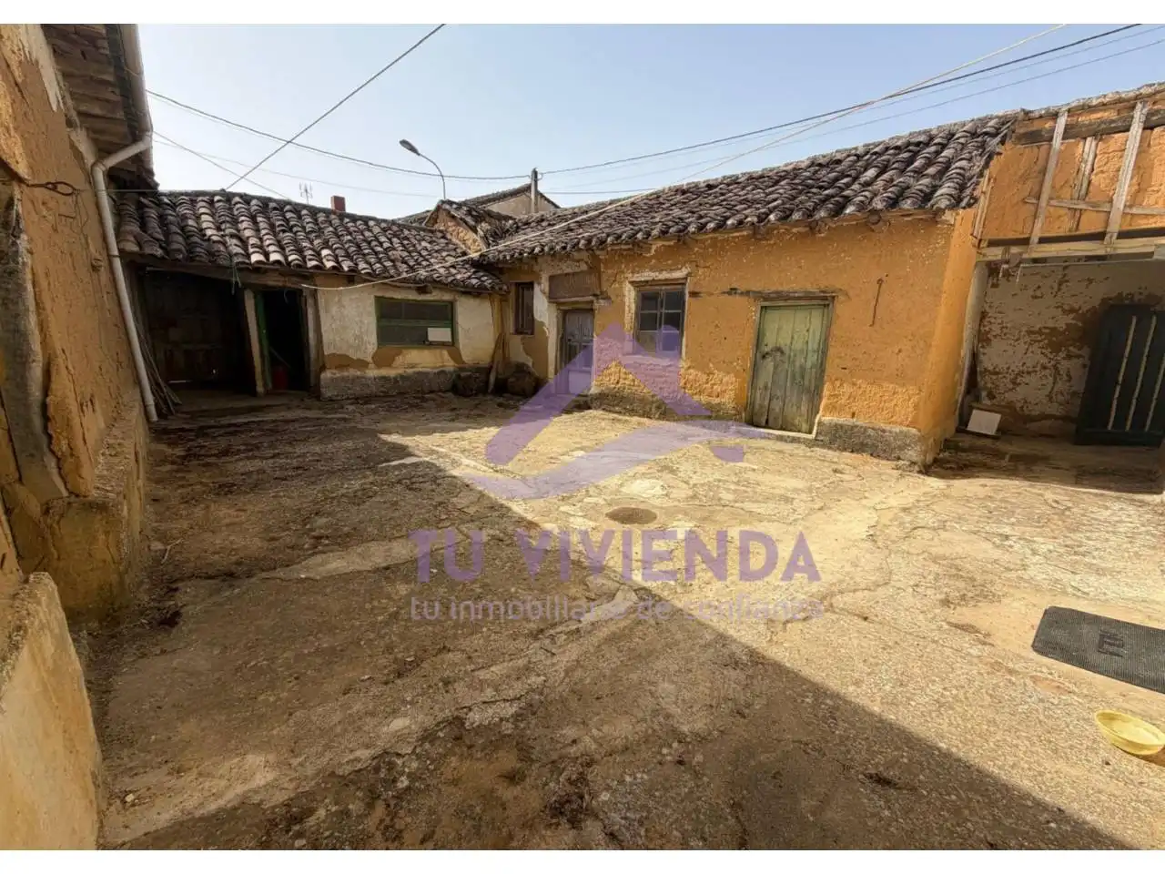 Vista exterior de Casa o xalet en venda en Villanuño de Valdavia