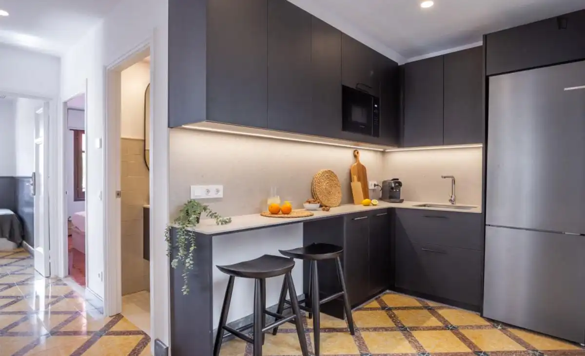 Cuina de Casa o xalet per a compartir en Gràcia