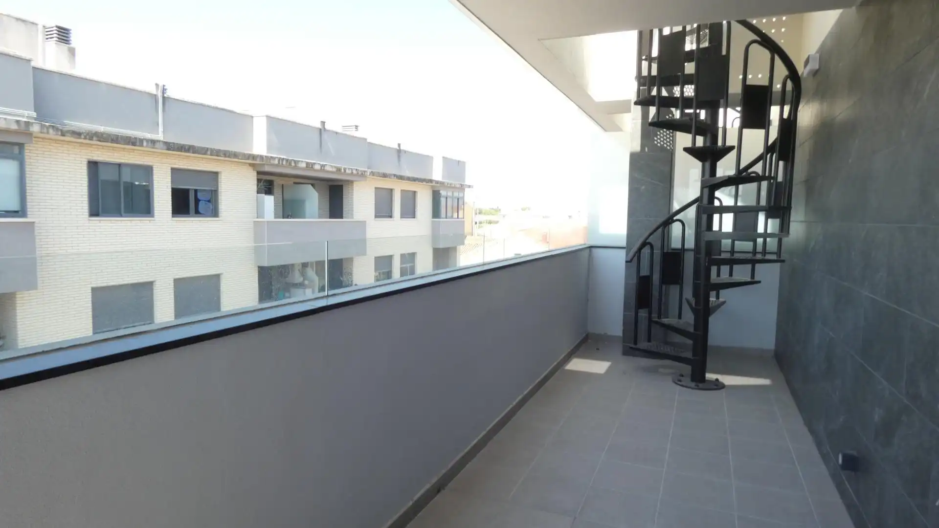 Terraza de Piso de alquiler en Utebo con Calefacción y Terraza