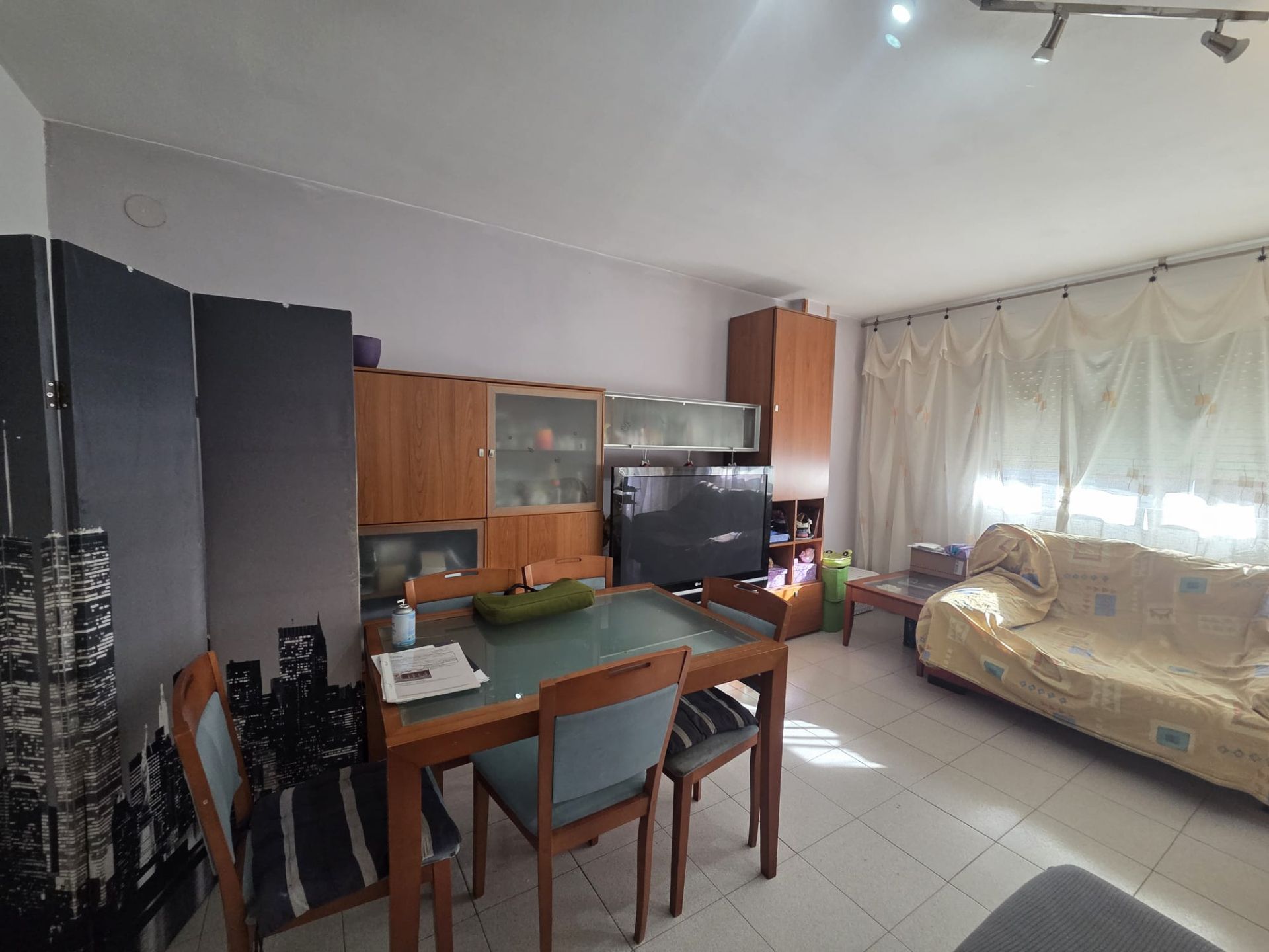 Living room of Flat for sale in  Lleida Capital  with Air Conditioner, Heating and Oven