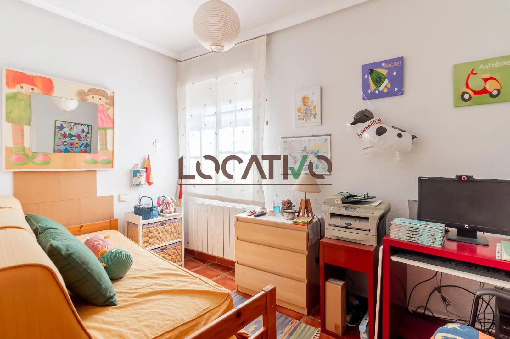Bedroom of Houses for sale in San Lorenzo de El Escorial  with Heating, Private garden and Terrace
