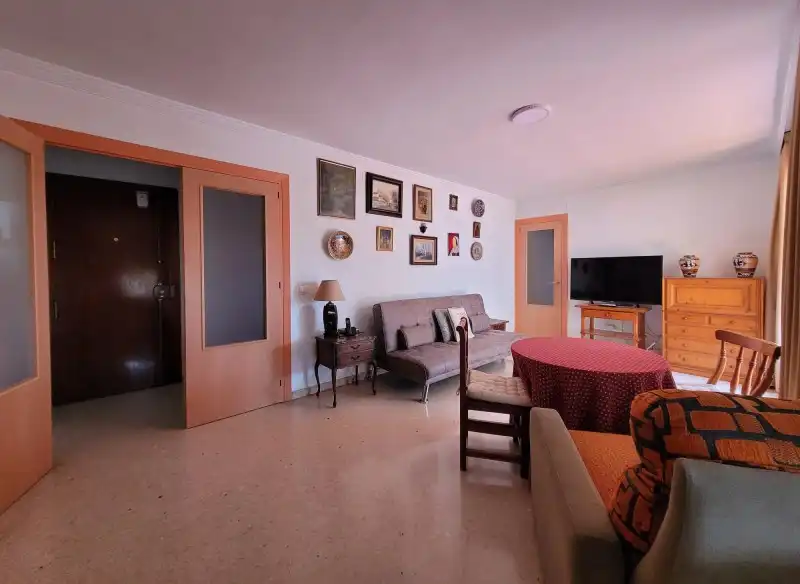 Wohnzimmer von Dachboden zum Verkauf in Málaga mit Klimaanlage, Heizung und Terrasse
