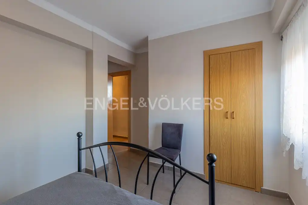 Bedroom of Flat for sale in Sueca  with Heating, Terrace and Furnished