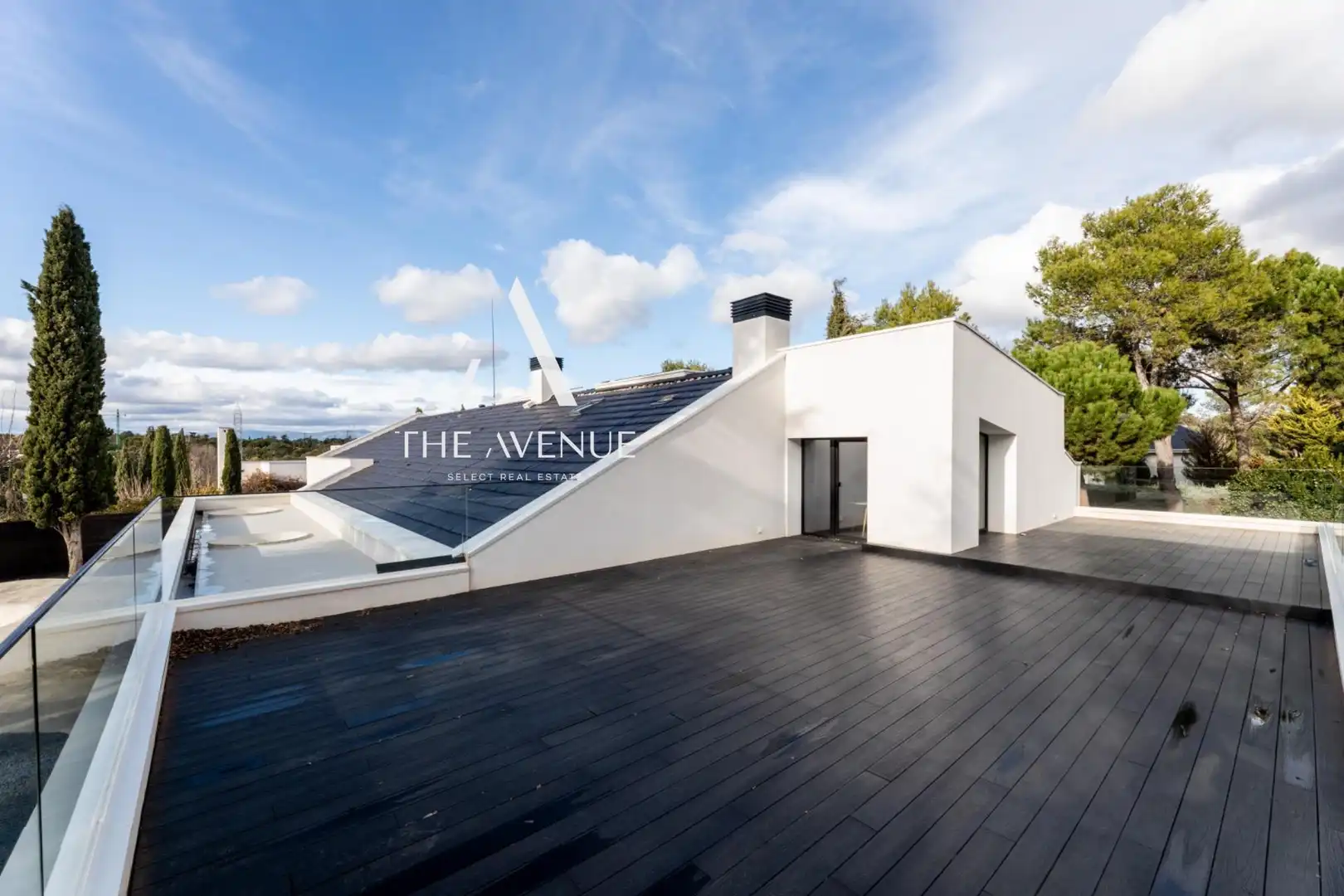 Vista exterior de Casa o chalet en venta en Boadilla del Monte con Calefacción, Jardín privado y Terraza