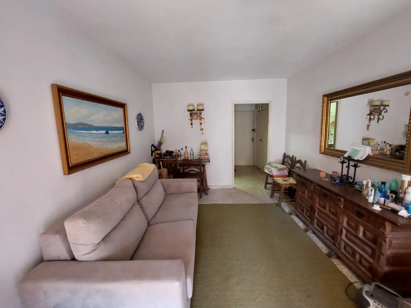 Living room of Apartments for sale in Benalmádena  with Terrace and Furnished