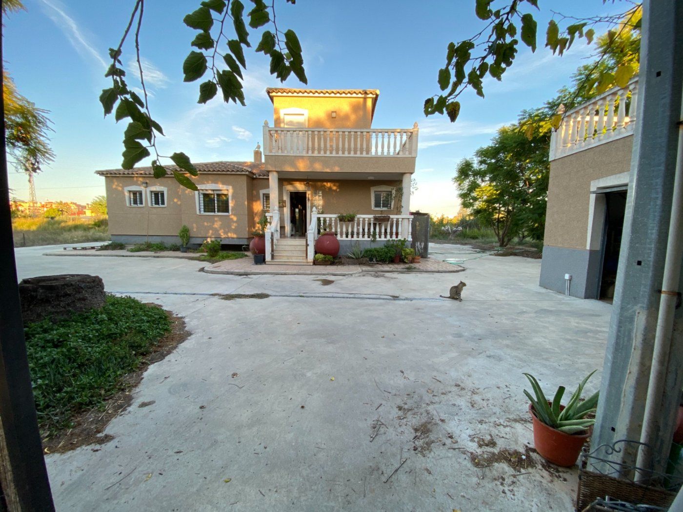 Vista exterior de Casa o xalet en venda en  Murcia Capital amb Aire condicionat, Calefacció i Jardí privat