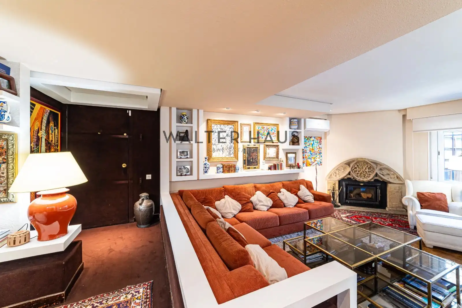 Sala de estar de Piso en venta en Madrid con Aire acondicionado, Calefacción y Jardín privado