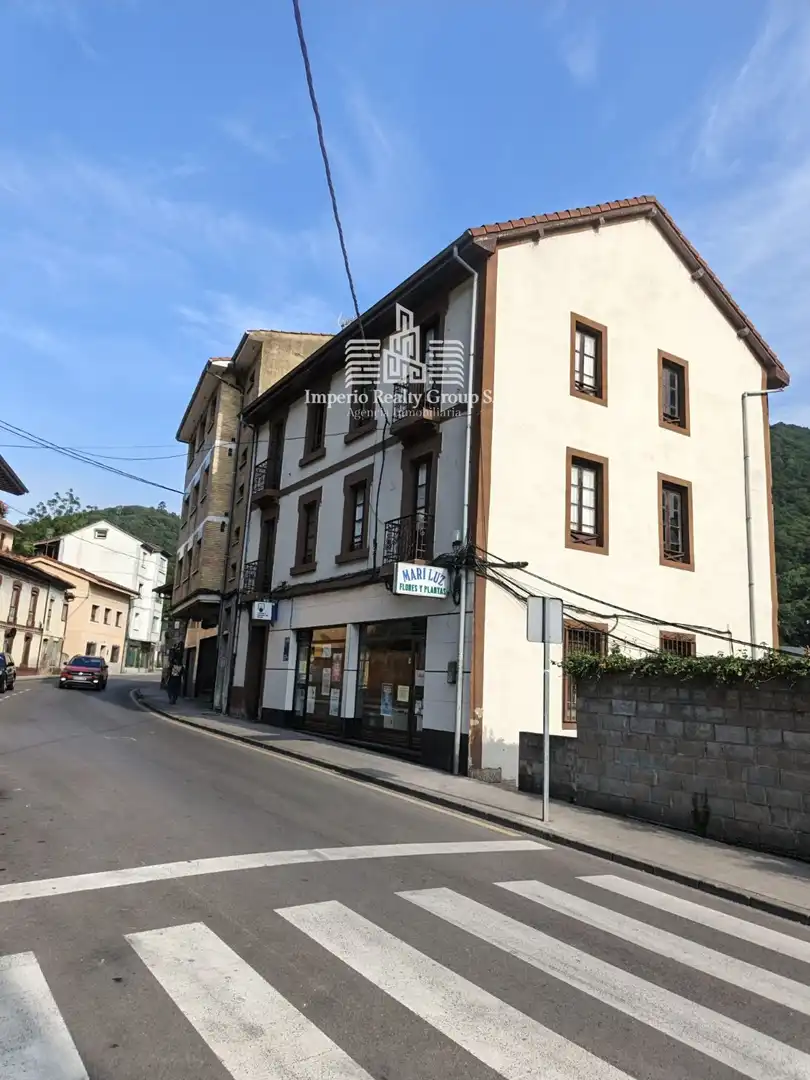 Vista exterior de Edifici en venda en Mieres (Asturias)