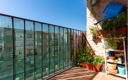 Terrasse von Wohnung zum verkauf in  Madrid Capital mit Klimaanlage und Balkon