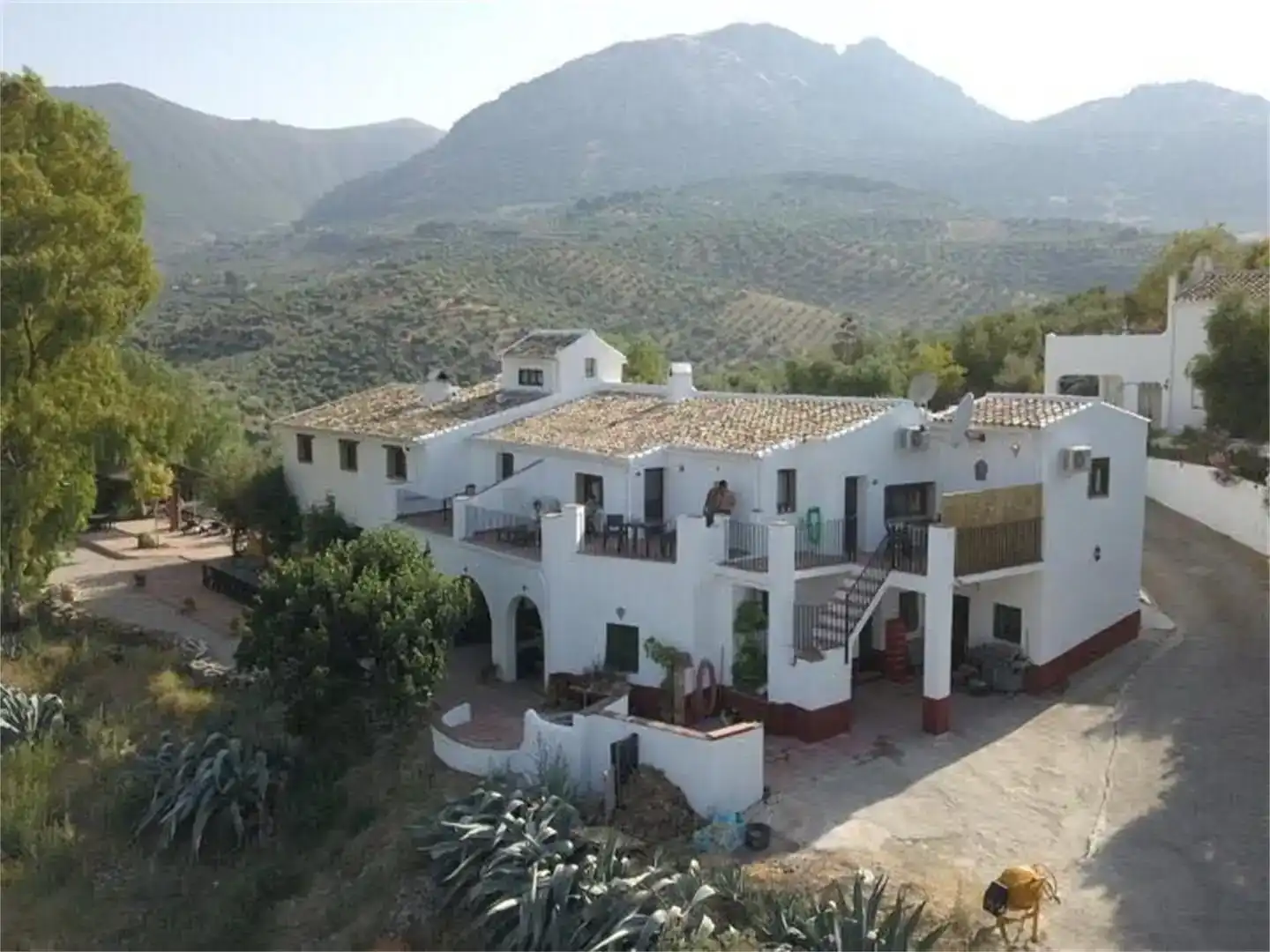 Vista exterior de Finca rústica en venta en Algámitas con Aire acondicionado, Jardín privado y Piscina