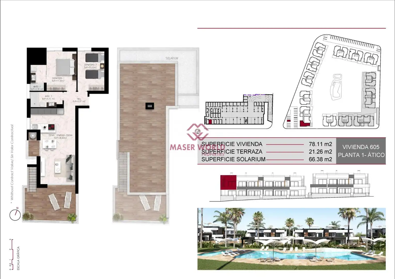 Bungalow amb piscina en venda a Rojales, imagen 5