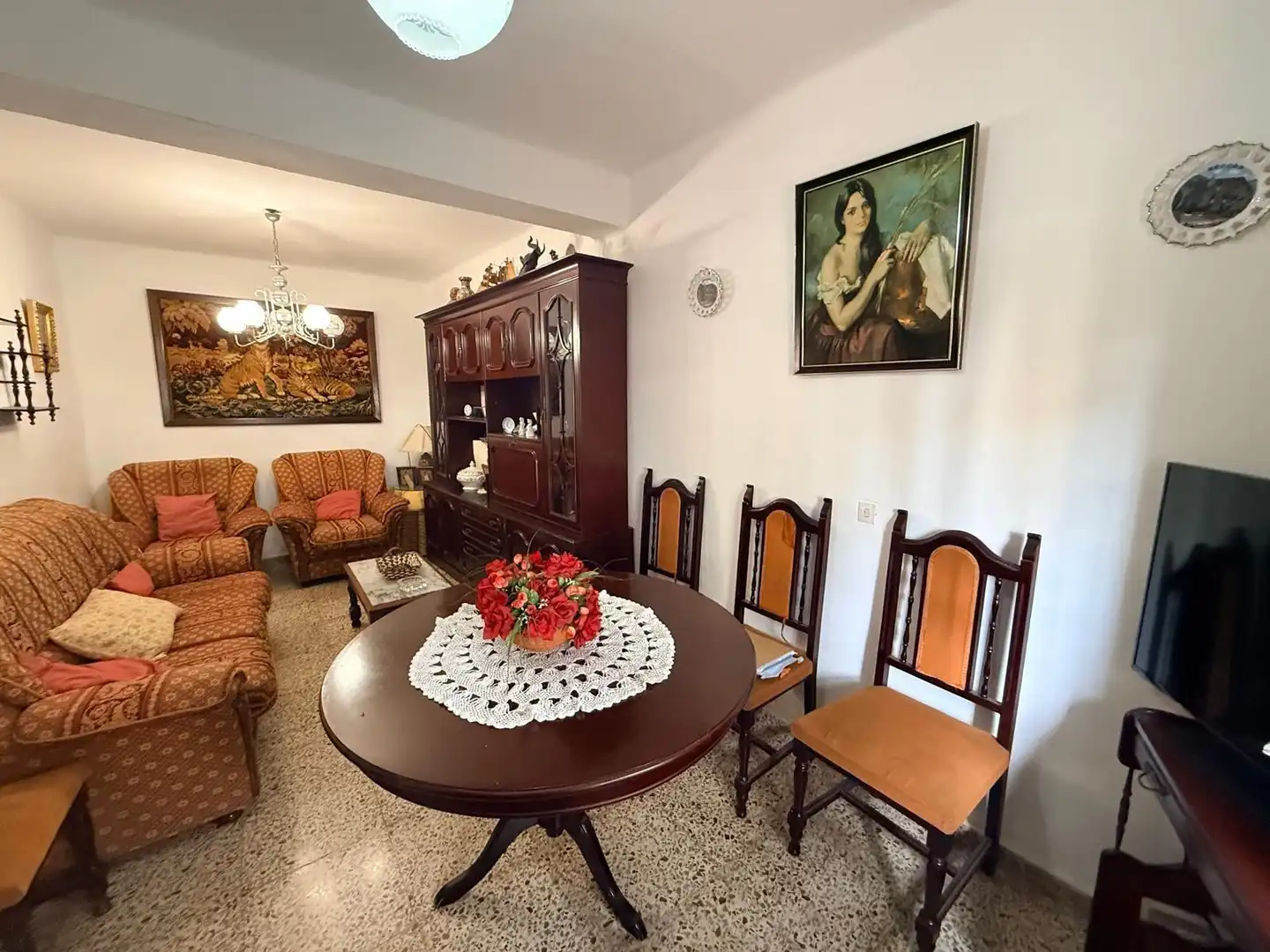 Comedor de Casa adosada en venta en Málaga con Terraza