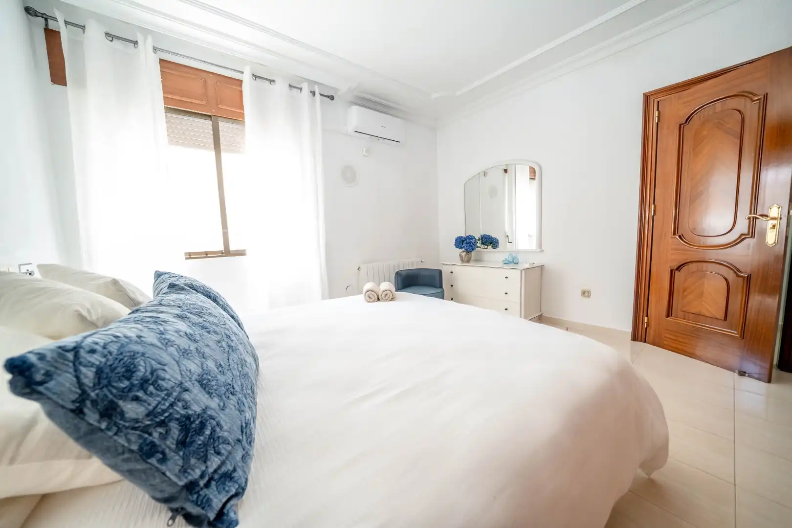 Bedroom of Apartments for rent in San Pedro del Pinatar  with Air Conditioner, Terrace and Furnished