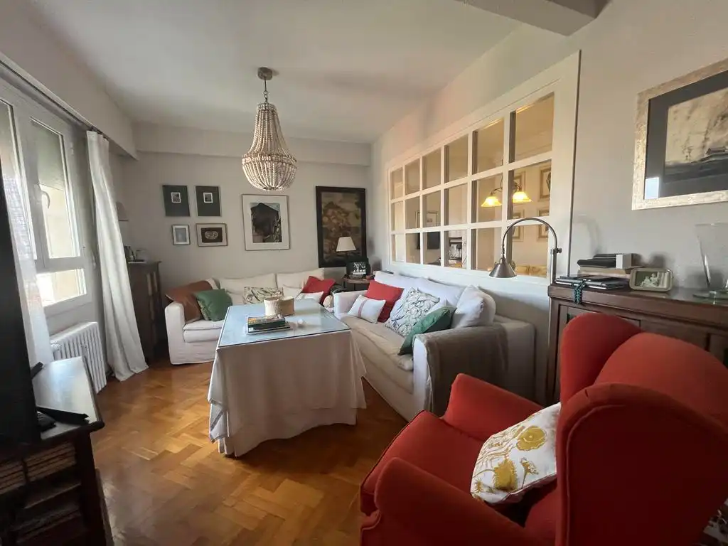 Wohnzimmer von Wohnung zum Verkauf in Albacete mit Klimaanlage, Heizung und Parkett
