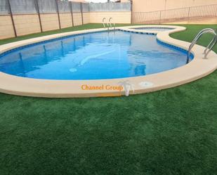 Piscina de Casa o xalet de lloguer en Elche / Elx amb Aire condicionat, Terrassa i Balcó