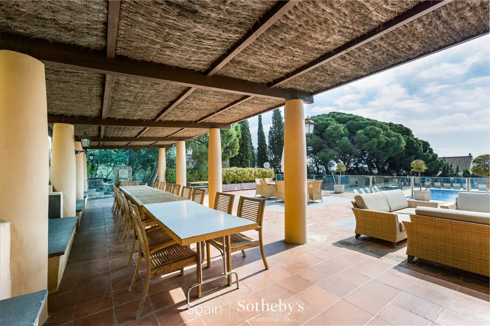 Terrassa de Finca rústica en venda en Sant Andreu de Llavaneres amb Calefacció, Jardí privat i Terrassa