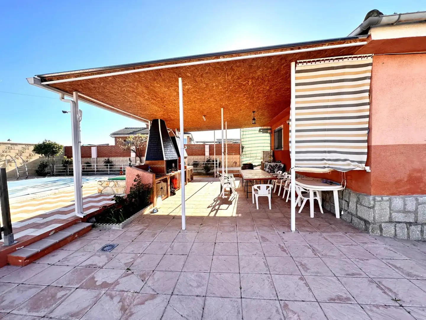 Terrace of Houses for sale in Escalona  with Air Conditioner, Heating and Private garden