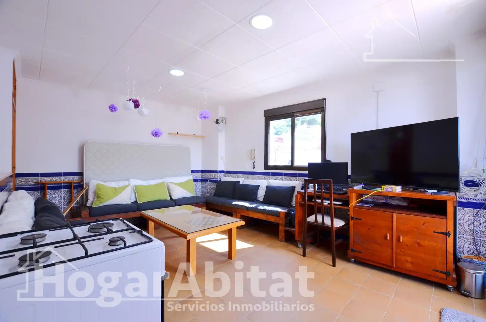 Sala de estar de Casa o chalet en venta en Cullera con Aire acondicionado, Calefacción y Terraza