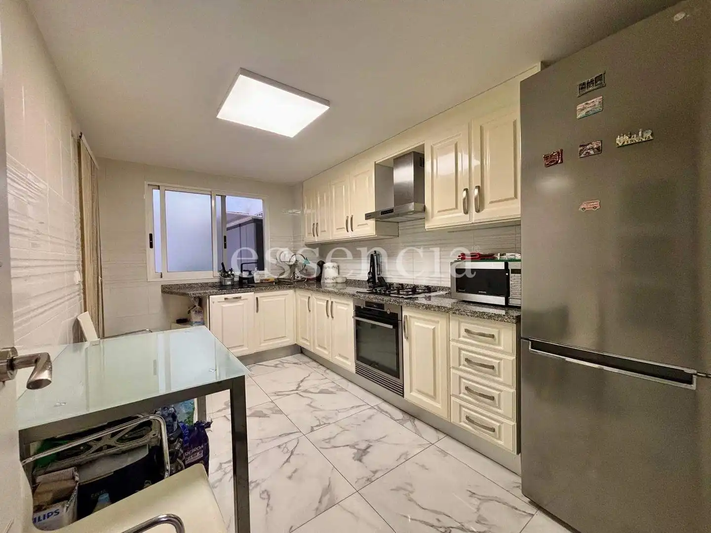 Kitchen of Flat for sale in Gandia  with Air Conditioner and Balcony