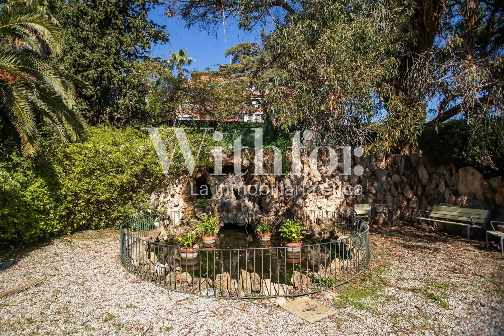 Garden of Houses for rent in Esplugues de Llobregat  with Air Conditioner, Heating and Private garden