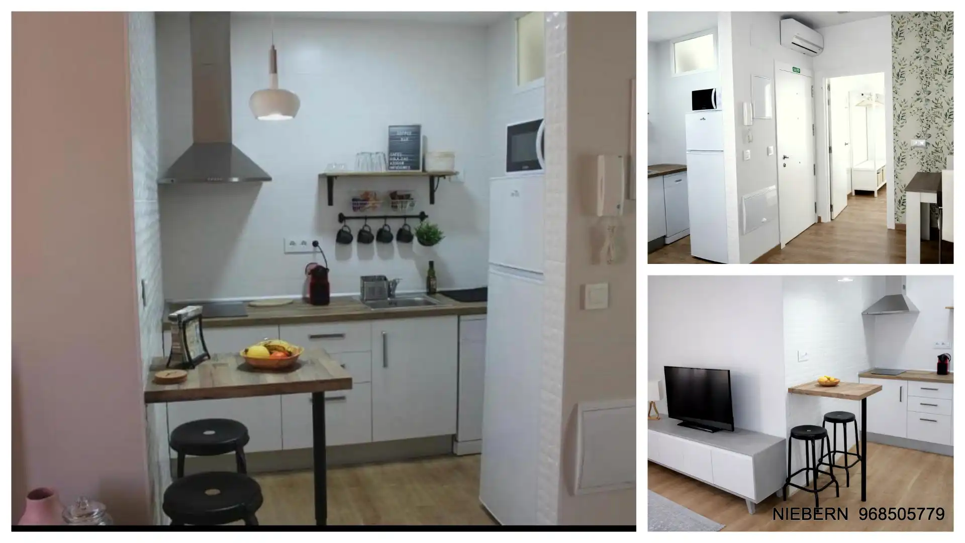 Cocina de Piso en venta en Cartagena con Aire acondicionado, Amueblado y Balcón