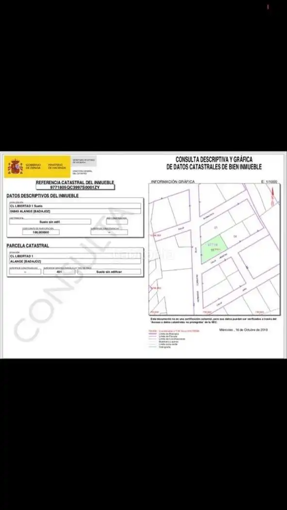 Lands and plots for sale in Calle Coso 59A, imagen 4