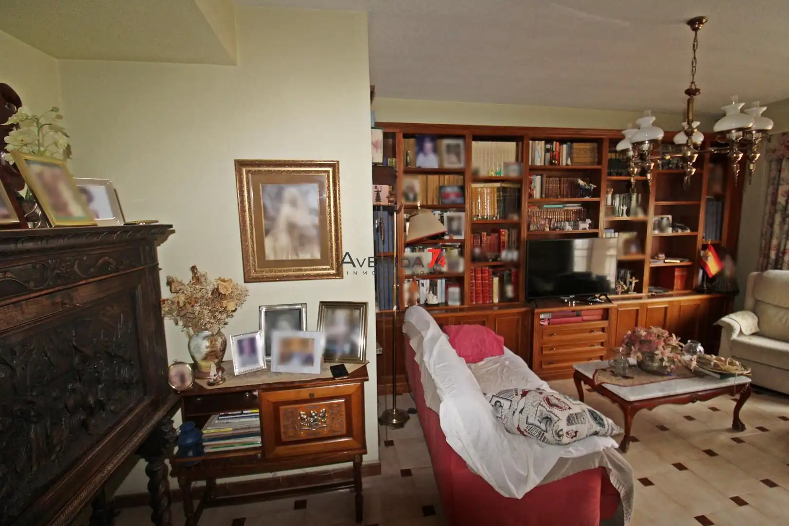 Sala de estar de Piso en venta en Lorca con Trastero y Balcón