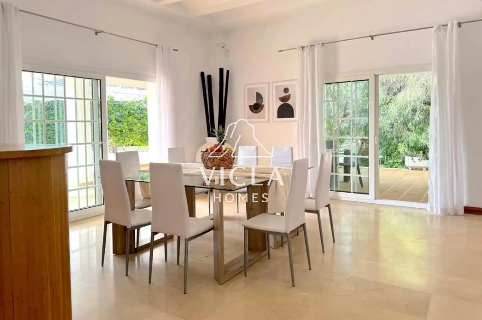Comedor de Casa o chalet en venta en Santa Eulària des Riu con Aire acondicionado, Calefacción y Terraza