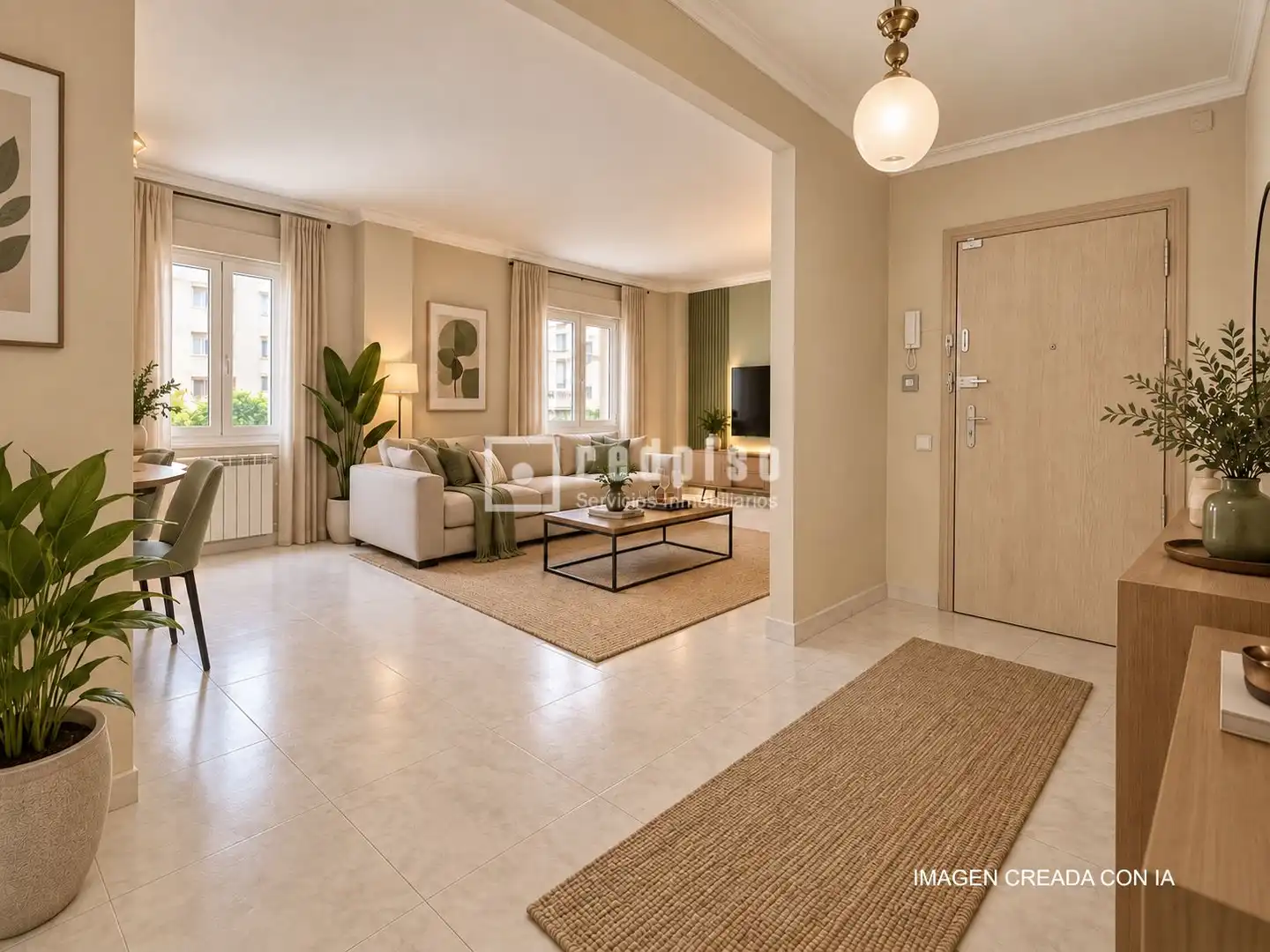 Living room of Flat for sale in Madrid  with Heating and Terrace