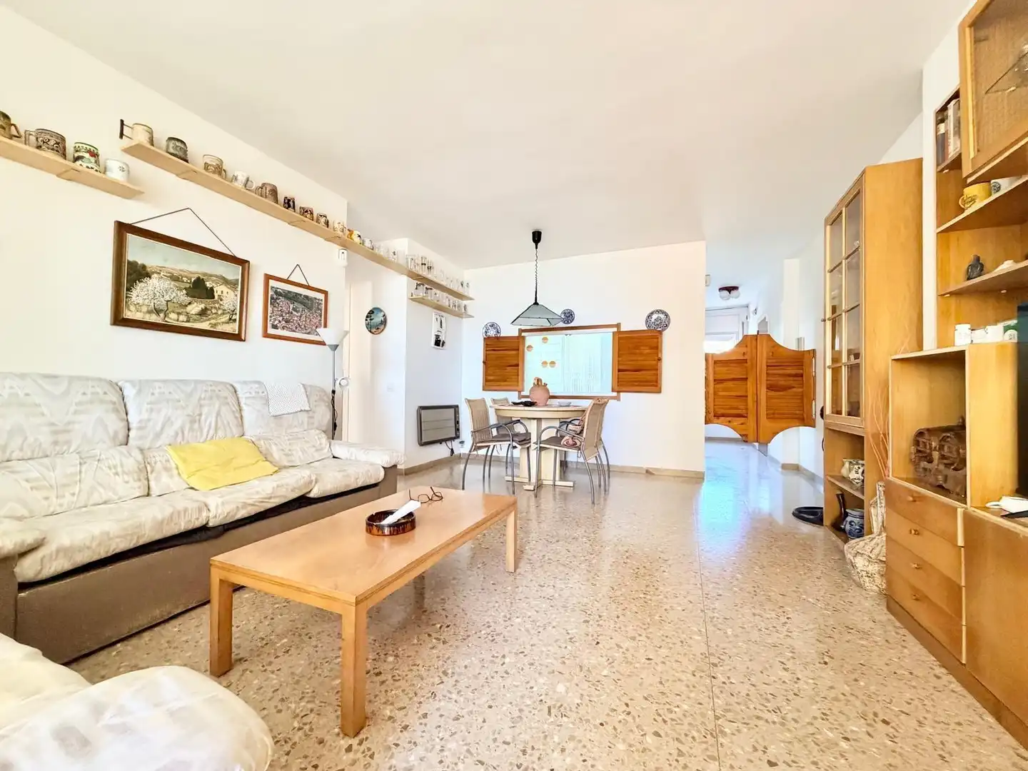 Wohnzimmer von Wohnung zum Verkauf in Cunit mit Terrasse, Abstellraum und Möbliert