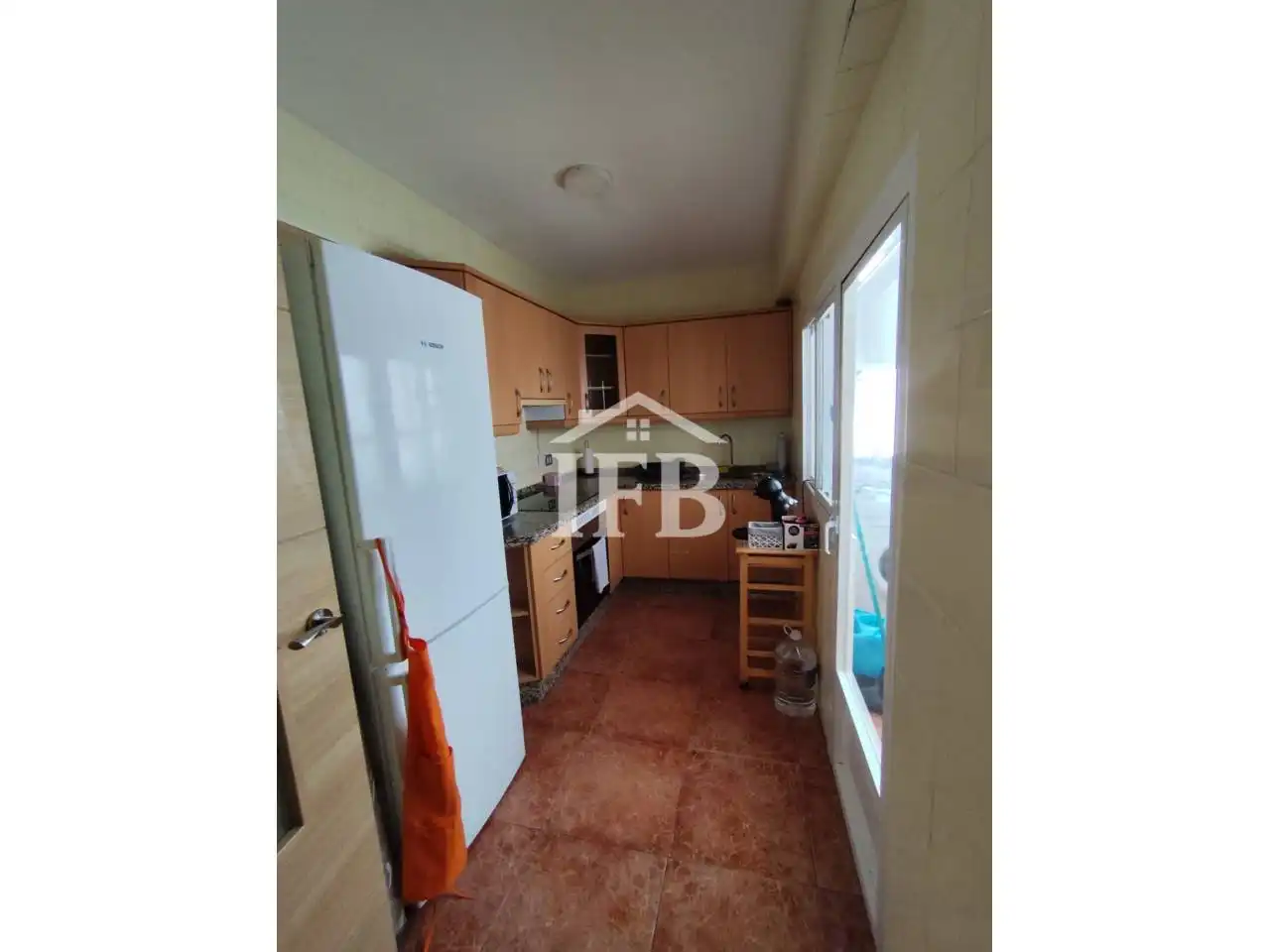 Kitchen of Flat for rent in Badajoz  with Air Conditioner, Heating and Furnished