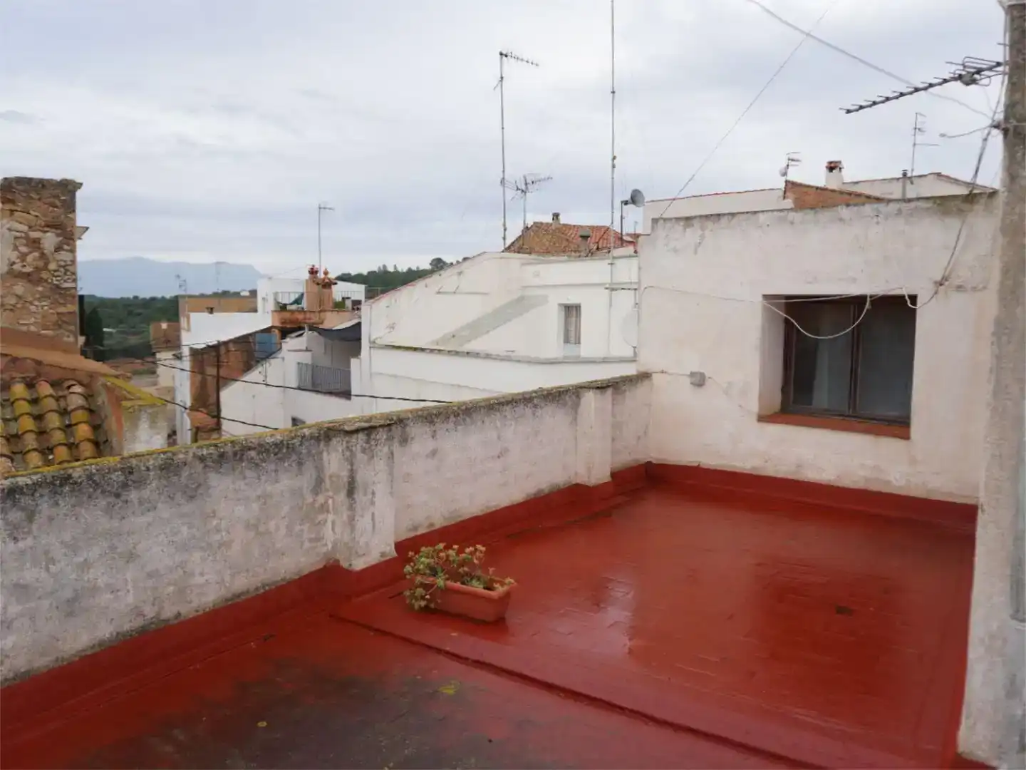 Terraza de Casa adosada en venta en Freginals con Balcón
