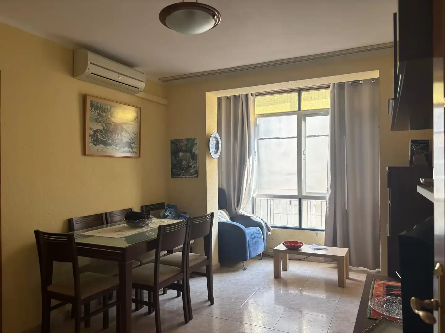 Living room of Apartments for sale in Mataró  with Air Conditioner and Heating