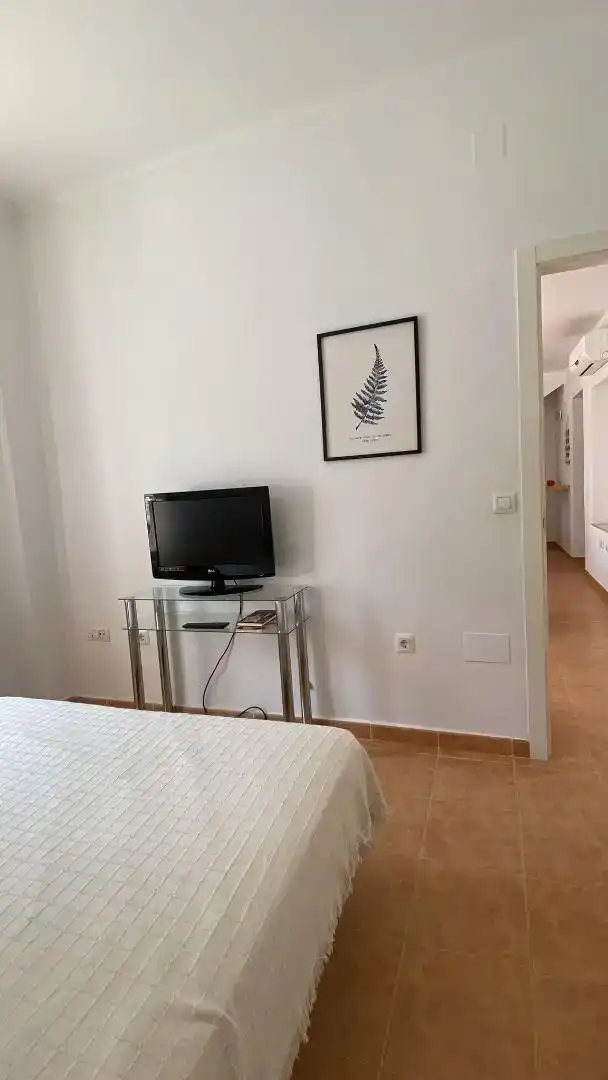 Dormitori de Dúplex de lloguer en San Javier amb Aire condicionat, Moblat i Forn