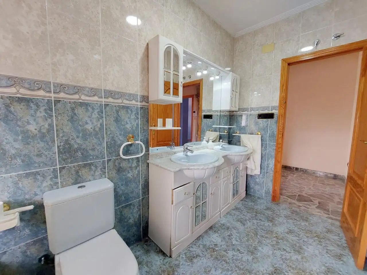 Baño de Casa o chalet en venta en Elche / Elx con Aire acondicionado y Jardín privado