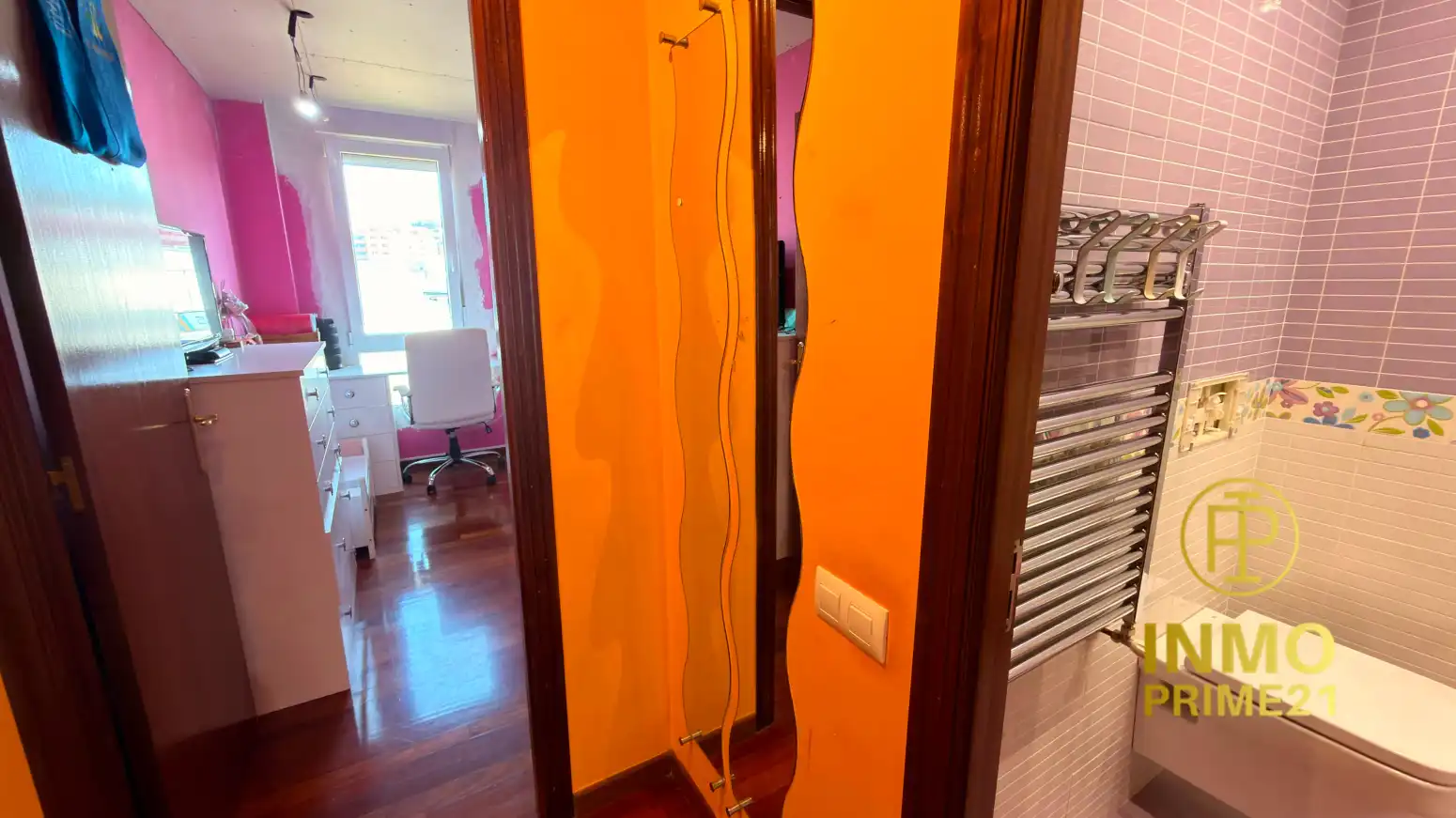Bedroom of Flat for sale in Santander  with Heating, Parquet flooring and Swimming Pool