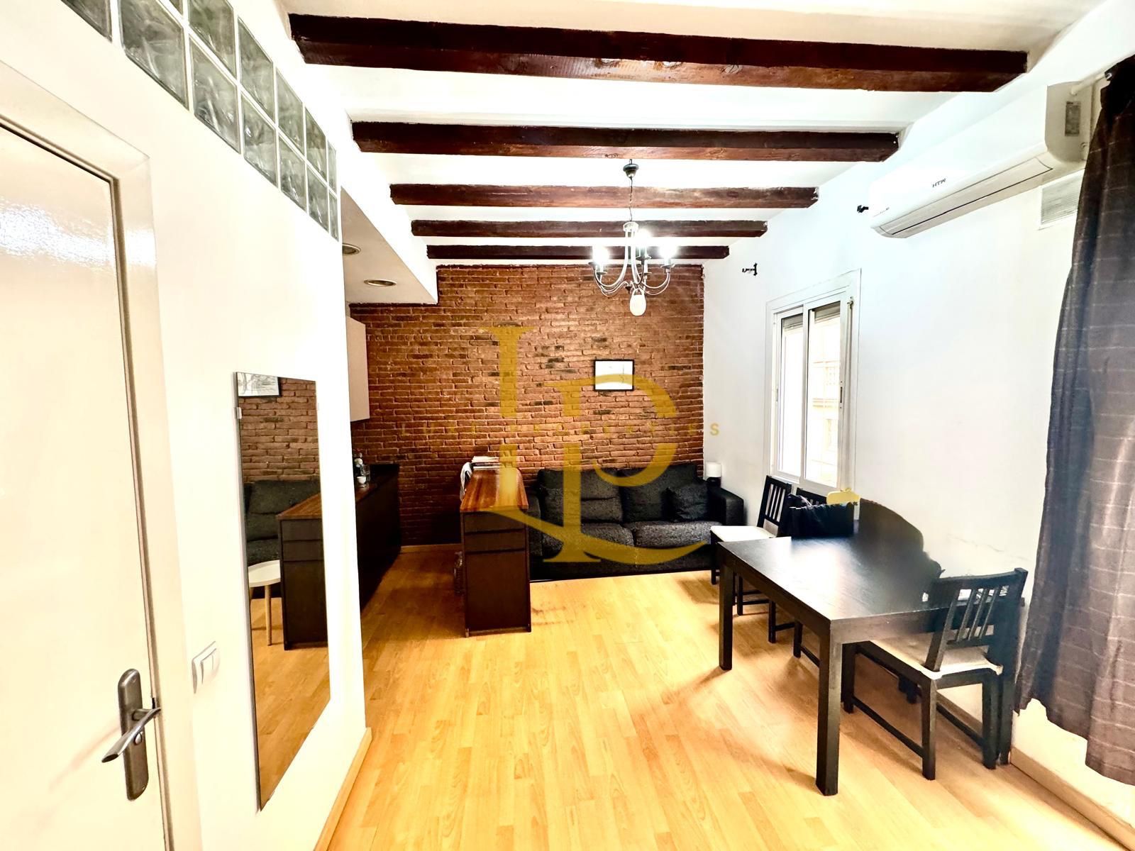 Sala d'estar de Pis en venda en  Barcelona Capital amb Aire condicionat, Calefacció i Parquet