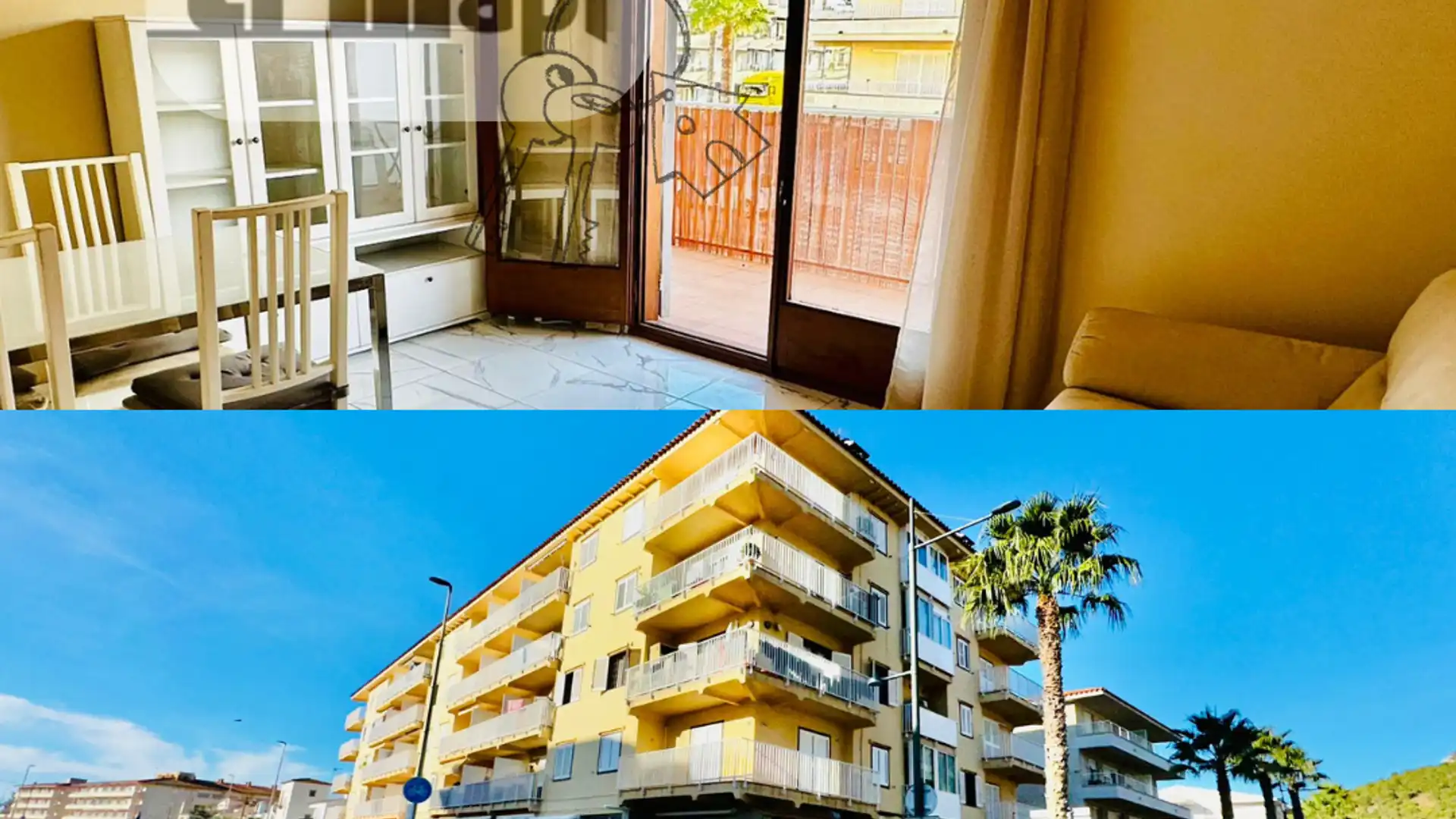 Vista exterior de Piso en venta en L'Estartit con Calefacción, Terraza y Amueblado