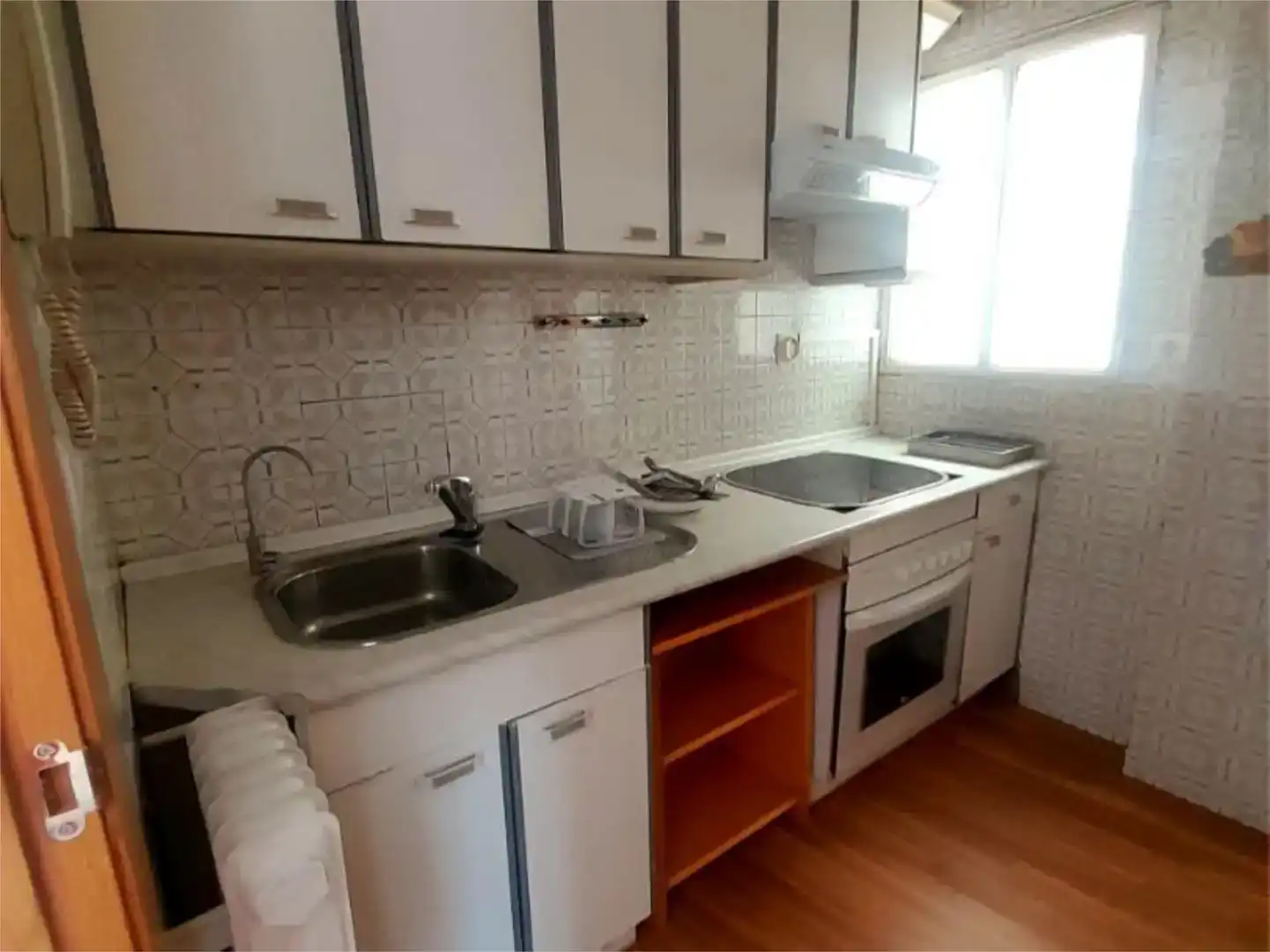 Kitchen of Flat for rent in El Perchel