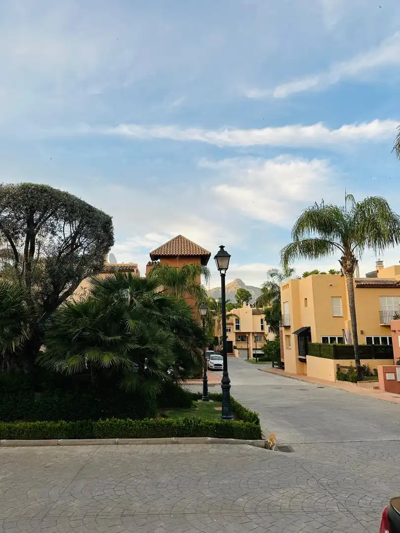 Exterior view of Detached homes for sale in Marbella  with Air Conditioner, Swimming Pool and Furnished